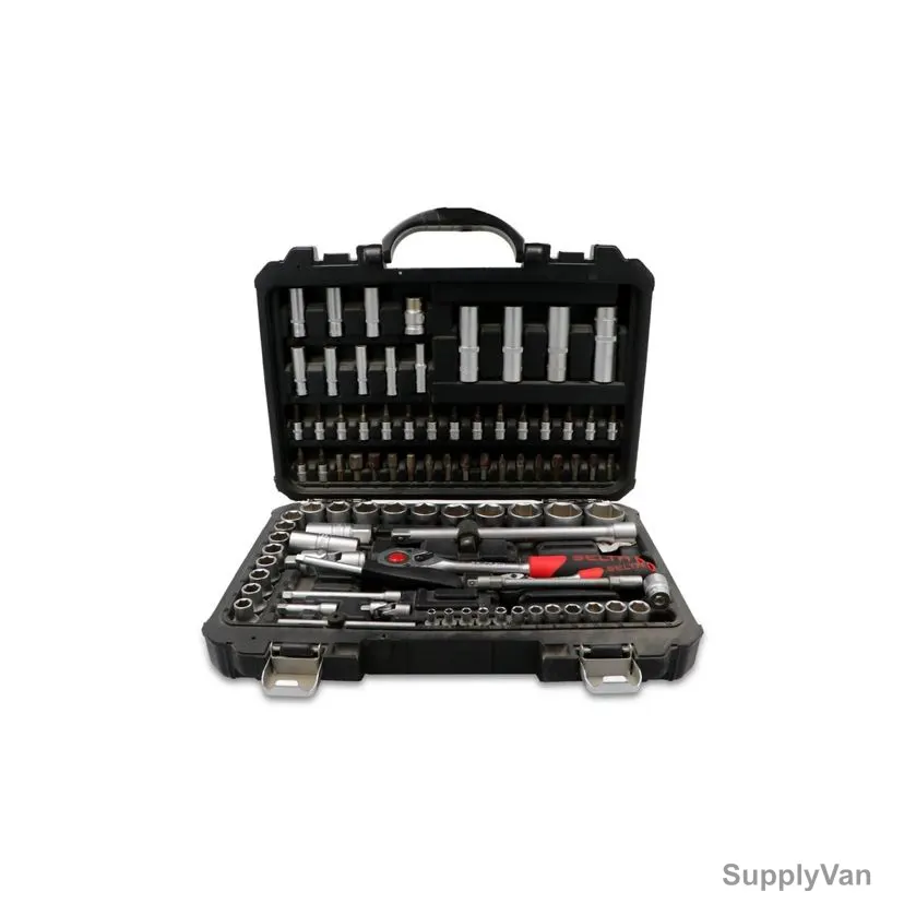 Selta Socket Set, MC3-SOC94, 1/2-1/4 Inch, 94 Pcs/Set