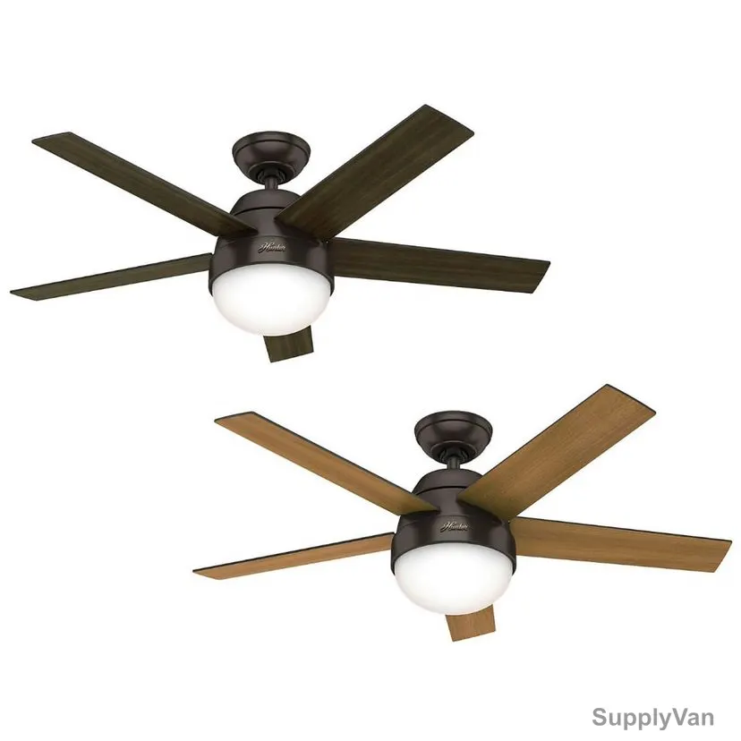Hunter Ceiling Fan, HT-50641, Stile, 5 Blade, 46 Inch, Premier Bronze — image 1