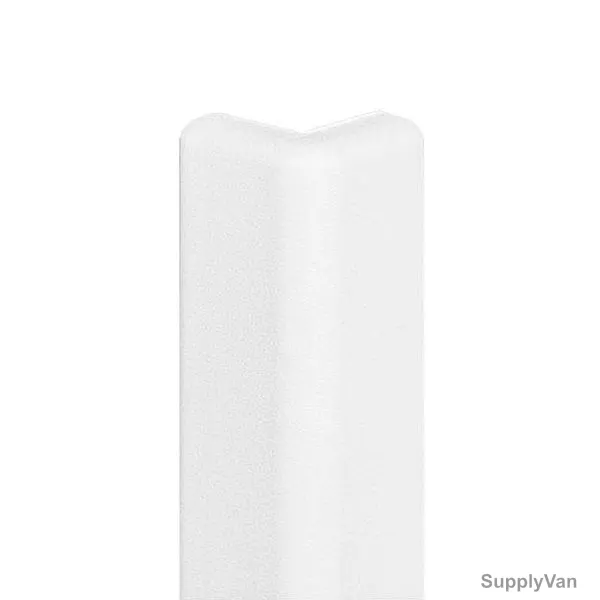 Warrior PU Foam Corner Guard, 50MM x 50MM Wing Size, 1 Mtr Height, White — image 1