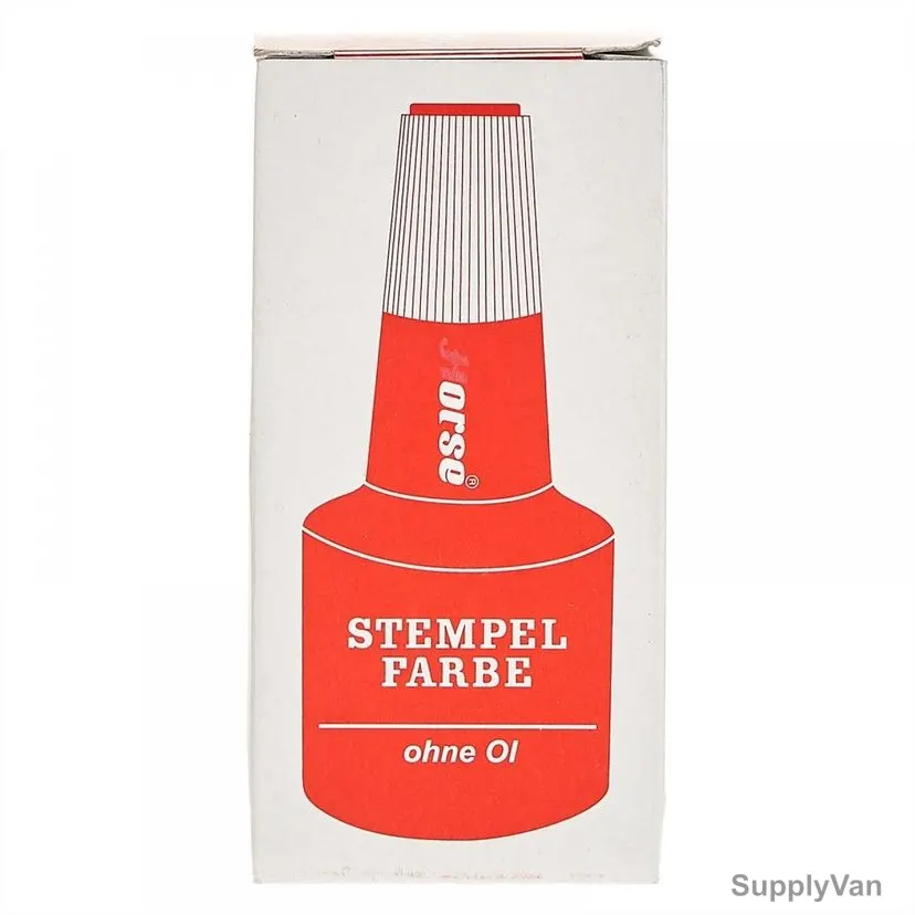 Horse Stamp Pad Refill Ink Without Oil, INK-R, Red