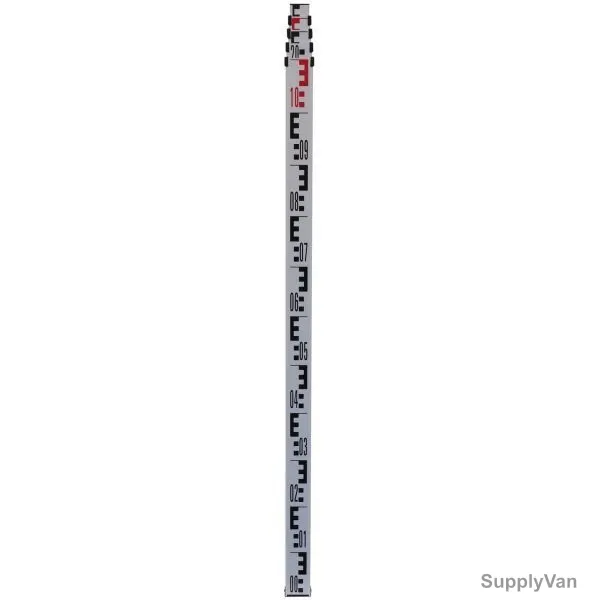 Nedo Telescopic Leveling Rod, 345122-613, 1.22 Mtrs