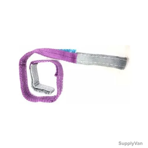 Empiral Web Sling, N126370120, Eye Bottom To Eye Bottom, 1 Mtr, Purple