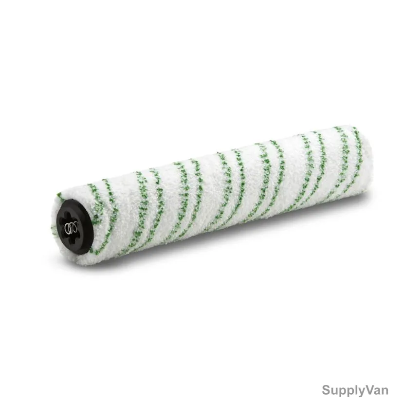 Karcher Roller Brush, 47624530, Microfiber, 300MM Length, White/Light Green — image 1