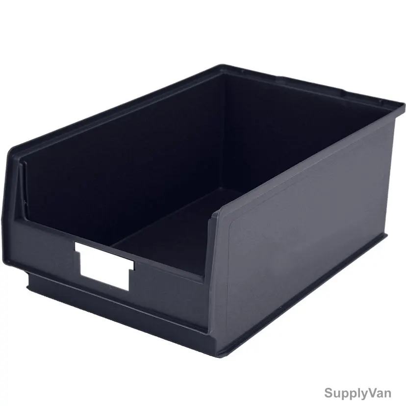 Bito Storage Bin With Pick Opening, SK1610, Polypropylene, 0.8 Ltr, 160 x 103MM, Black
