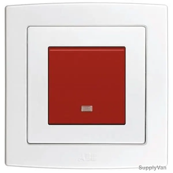 ABB Dual Pole Electrical Switch, AC177, PVC, 1 Gang, 45A