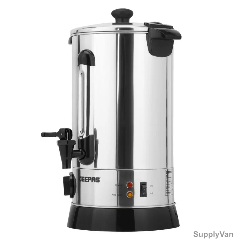 Geepas Water Boiler, GK38048, Stainless Steel, 1650W, 20 Ltrs, Silver/Black — image 1