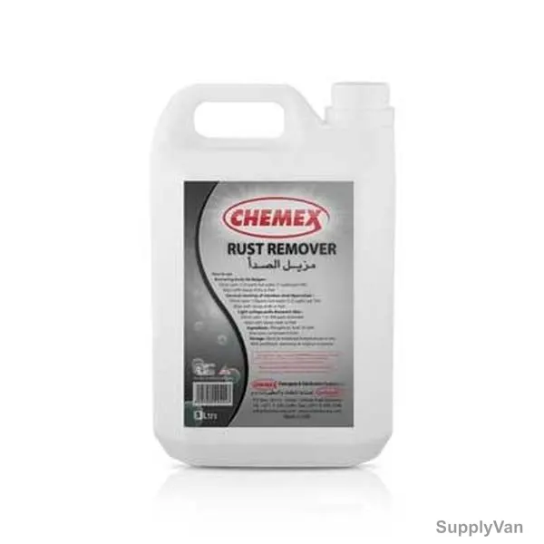 Chemex Rust and Stain Remover, 5 Litre, 4 Pcs/Pack