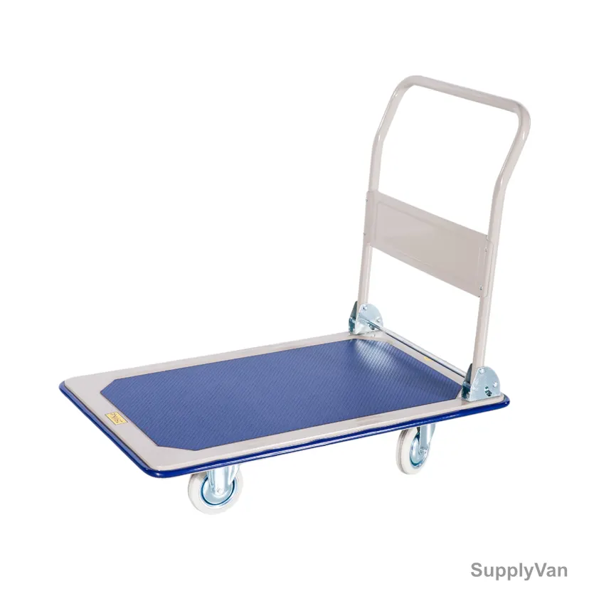Steerx Folding Platform Trolley, SPT150, Steel, 480MM Width x 740MM Length, 150 Kg Weight Capacity