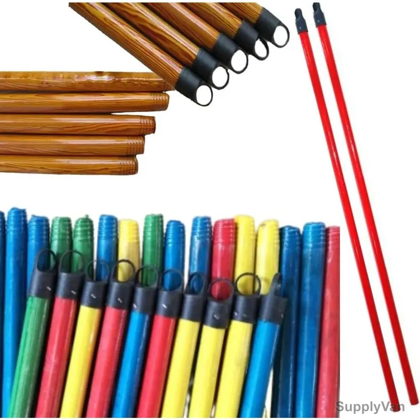 Swish Broom Handle, Wood, 120cm Length, 5 Pcs/Pack — image 1