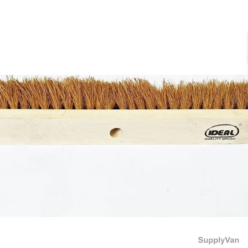 Ideal Coco Brush, 24 Inch, Off-White/Brown
