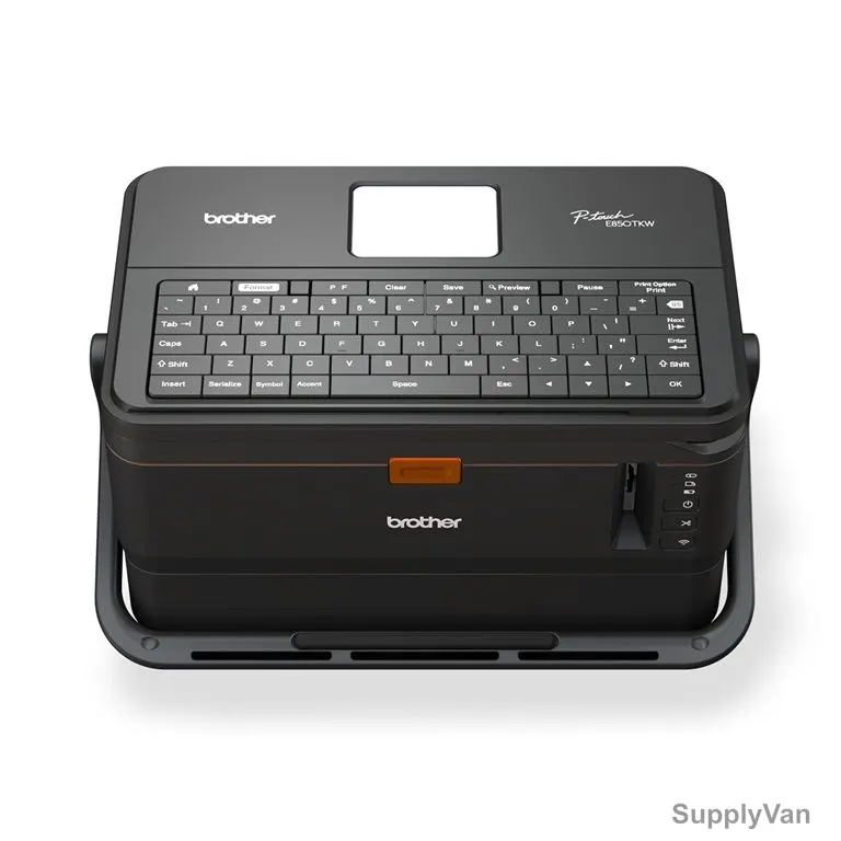 Brother Tube Label Printer, PT-E850TKWLI, 36MM, 60MM/Sec, Black — image 1