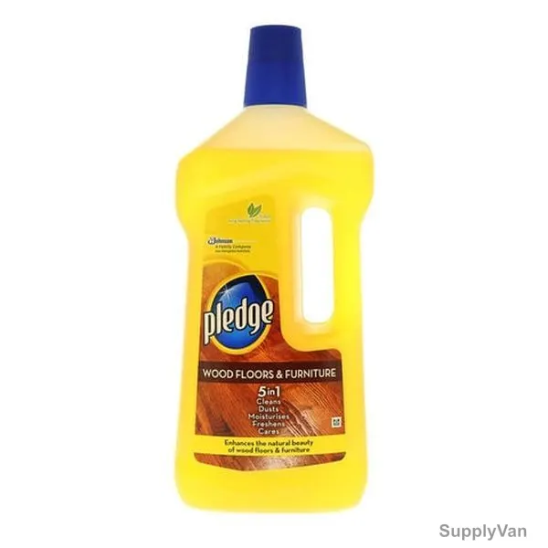 Pledge 5 in 1 Wood Floors & Furniture Soapy Cleaner, 750ML — image 1