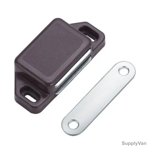 Yingda Magnetic Door Catcher, B-YD904, Plastic, 58x15MM, Brown — image 1