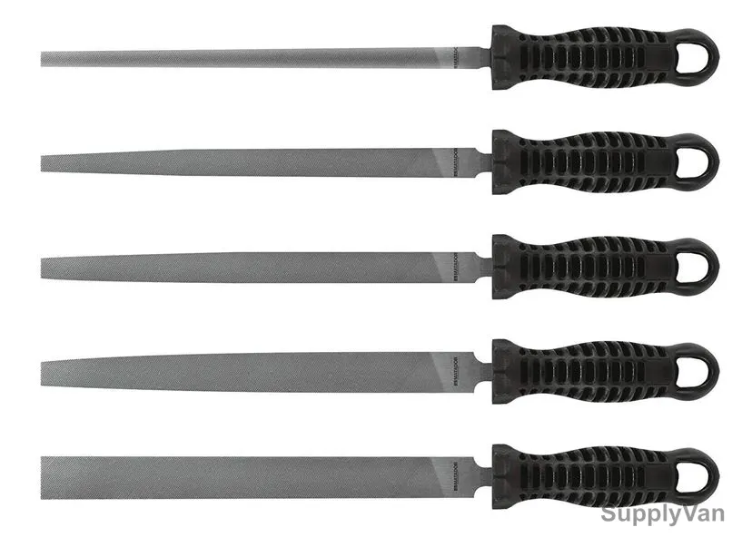 Matador Engineer's File Set, 0778, Black, Plastic