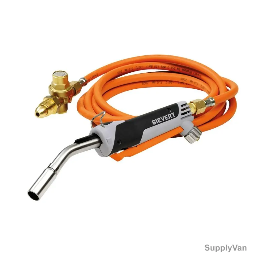 Sievert Promatic Gas Torch Kit, 721504, BSP, 2 Bar, 3/8 Inch Connection Size