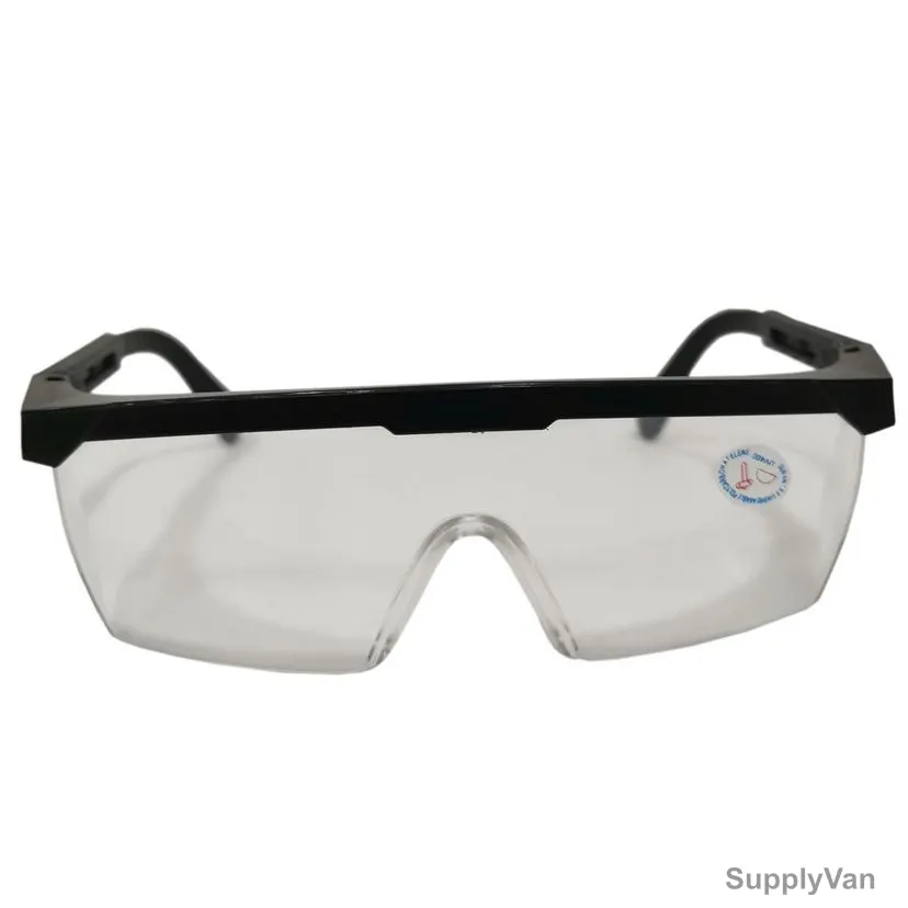 Workman Industrial Safety Goggles, Wk-SG-3001-C, Hawk, Polycarbonate, Clear