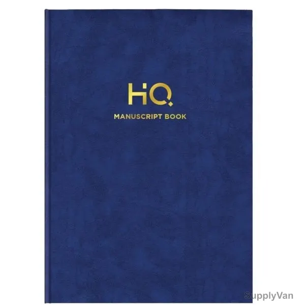 Navneet Casebound Manuscript Book, NAV85570, A4, 96 Sheets, Blue — image 1