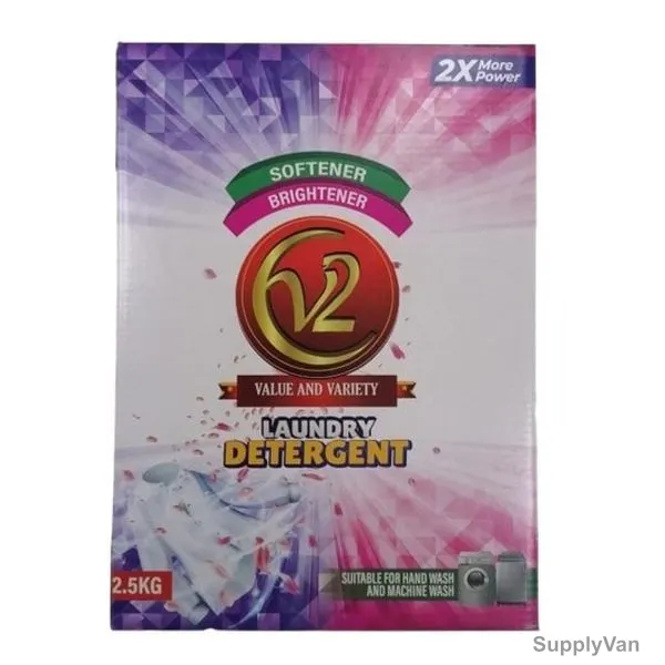 V2 Detergent Powder, SAS-DP-3KG, Lavender, 2.5 Kg