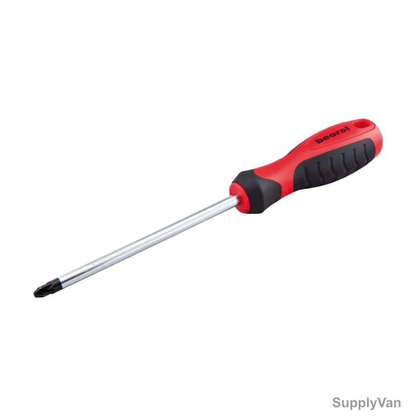 Beorol Screwdriver, OPZ3X150, Pozidrive, PZ3 Tip Size x 150MM Length