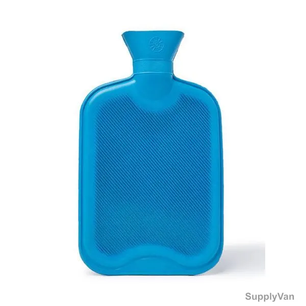 3W Plush Cover Hot Water Bottle, 44442904, 2 Ltrs, Blue