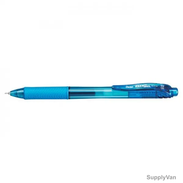 Pentel Energel-X Gel Roller Pen, PE-BL107-SH, 0.7MM Tip, Sky Blue, 12 Pcs/Pack