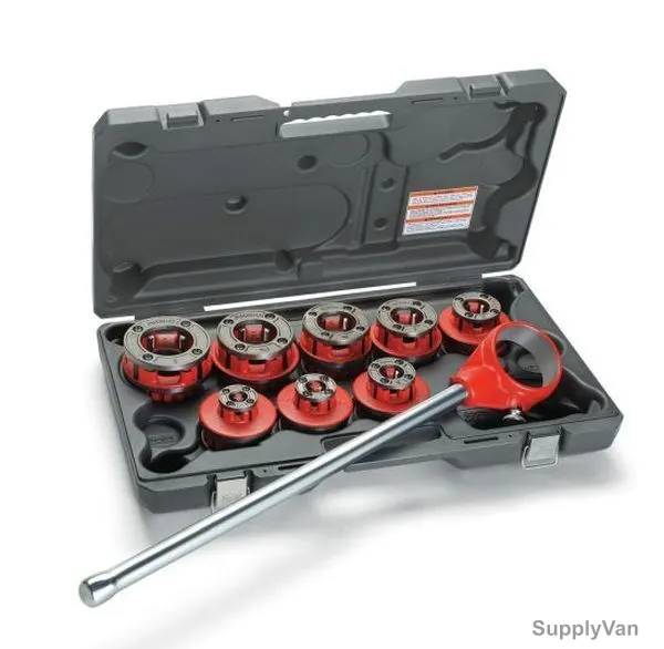 Ridgid Threader Set, 65285, BSPT, 1/8 Inch-2 Inch