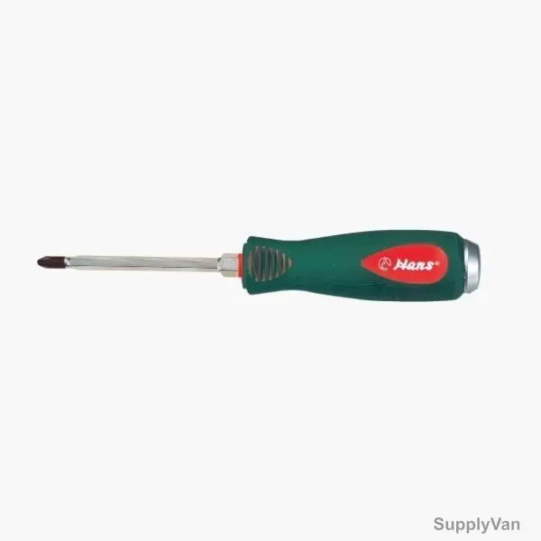 Hans Phillips Go Through Screwdriver, 0526PH2-6, PH2 Tip Size x 150MM Blade Length