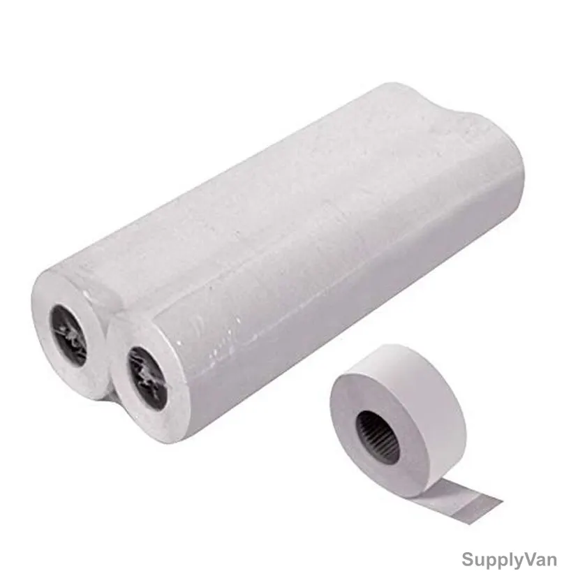 Atlas Price Label Roll, White