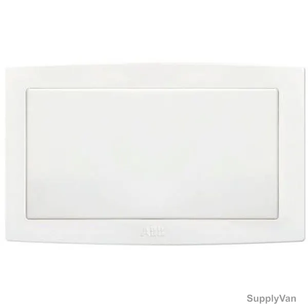 ABB Wall Plate, AC505, PVC, 2 Gang, White