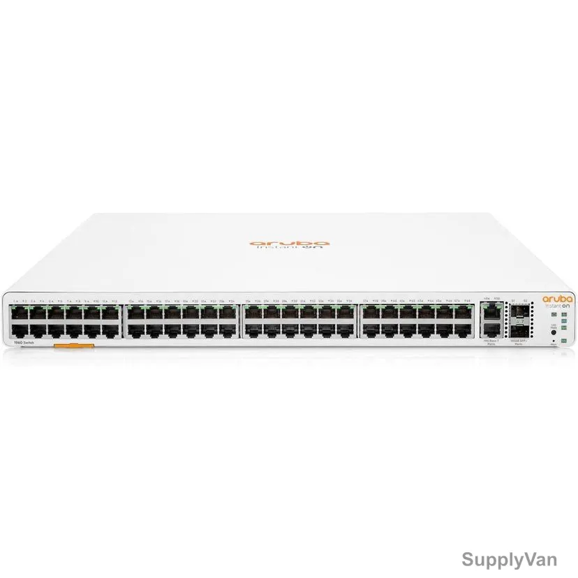 Aruba Network PoE Switch, JL808A#ABA, 48G 2XGT 2SFP+, 48 Ports, 176 Gbps — image 1