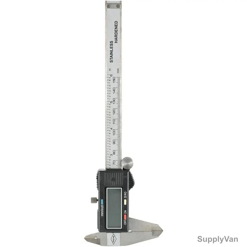 Digital Caliper, Stainless Steel, 1.5V, 0-150MM, Silver — image 1