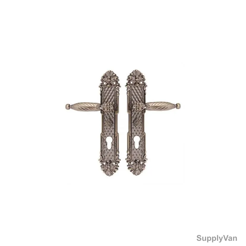 ACS Classic Door Handle, 85277-L444-AB, Antique Brass