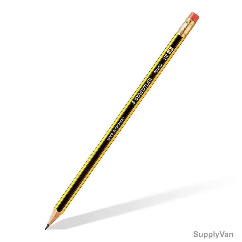 Staedtler Noris Rubber Tip Pencil, 122-HB VE, HB2, 12 Pcs/Pack — image 1