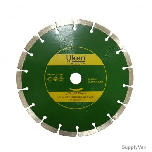 Uken Segmented Diamond Saw Blade, UC180C, 180 x 22.23MM