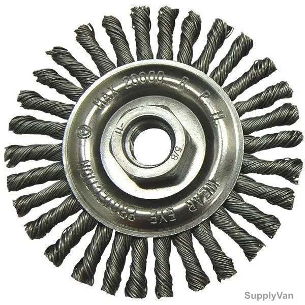 Dewalt Wire Wheel Brush, DT3502-QZ, Twist Knot, 22x115MM
