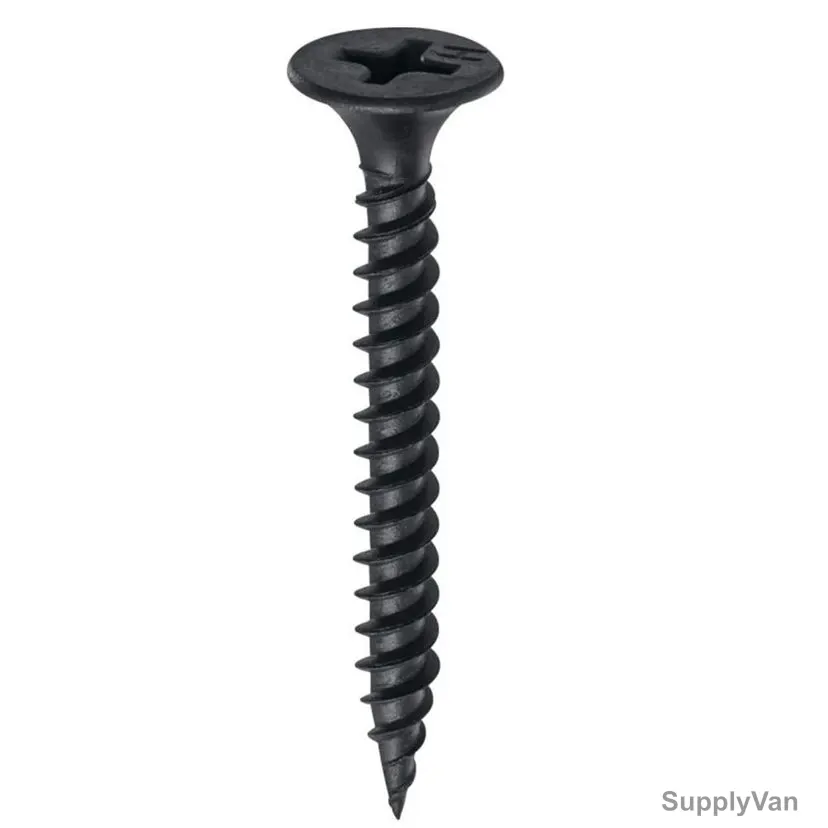 Gypsum Screw, Black, M8 x 3/4 Inch, 900 Pcs/Pack — image 1