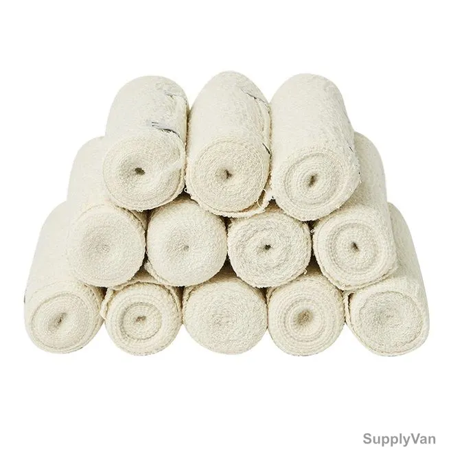 3W Crepe Bandage, NO-43, 15CM Length x 4.5CM Width, White, 12 Roll/Pack — image 1
