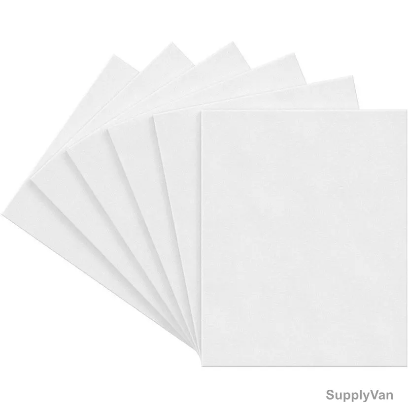 Painting Canvas, 50 x 40CM, White, 5 Pcs/Pack