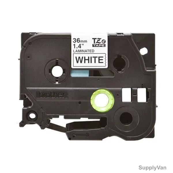 Brother Labelling Tape Cassette, TZE261, 36MM, Black On White