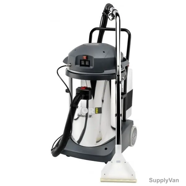 Lavor Carpet and Upholstery Injection Extraction Machine, SOLARIS, 2400W, 78 Litres, Black and Silver