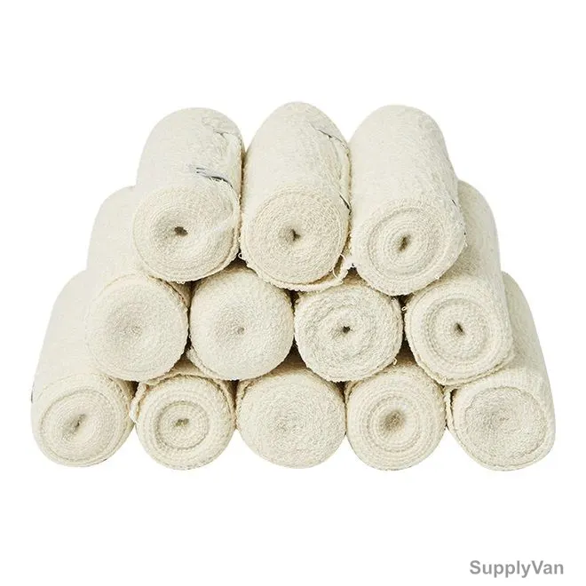 3W Crepe Bandage, NO-44, 7.5CM Length x 4.5CM Width, White, 12 Roll/Pack — image 1