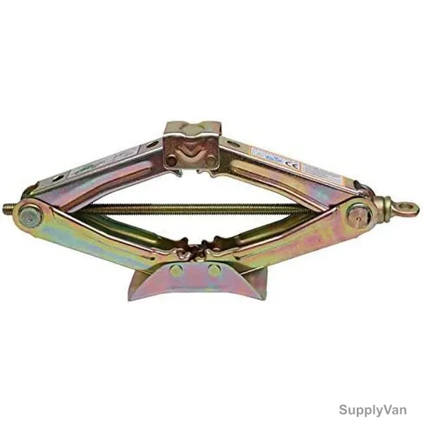 Car Scissor Jack, 1 Ton, Metal, Gold