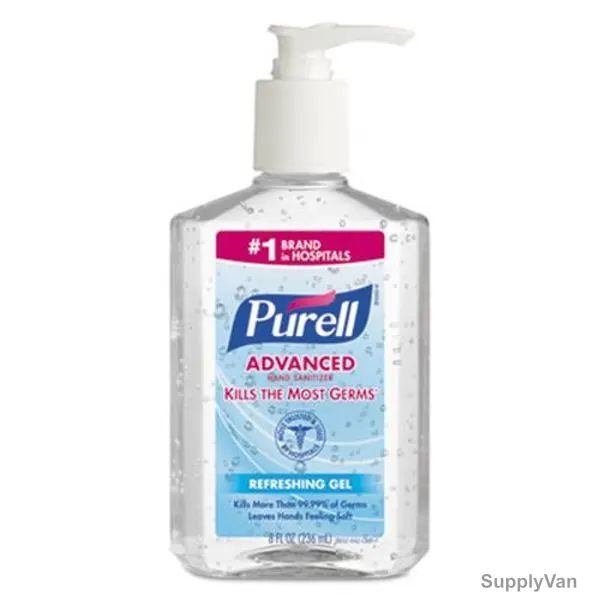 Purell Advanced Refreshing Gel Hand Sanitizer, 9652-12, 240ML