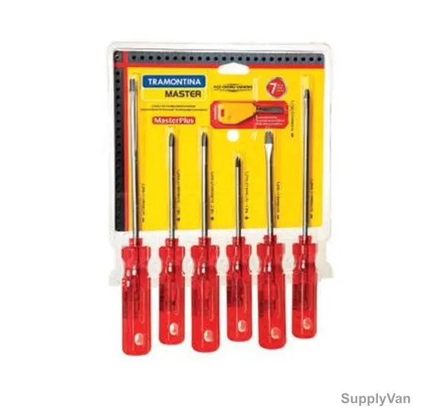 Tramontina Screwdriver Set, 41530507, 7PCS