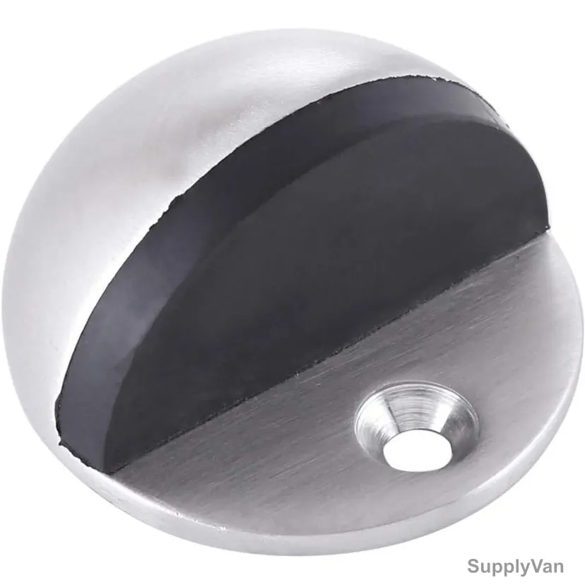 Dorfit Half Round Door Stopper, DTDS001, SS, Satin
