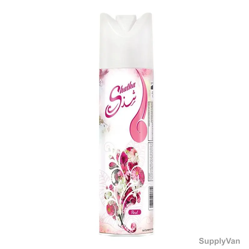 Shatha Air Freshener, Floral, 300ML, 12 Pcs/Pack