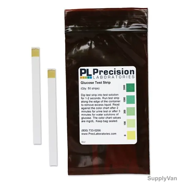 Precision Glucose Test Strip, GLU, 64 x 5MM, PK50 — image 1