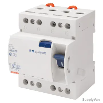 Gewiss Residual Current Circuit Breaker, GW94709, 40A, 4P, White