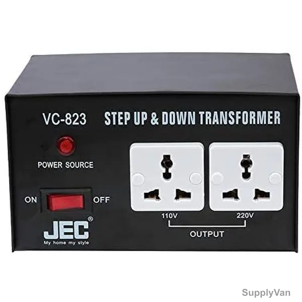 JEC Step Up and Down Transformer Voltage Converter, VC-823, 500W — image 1