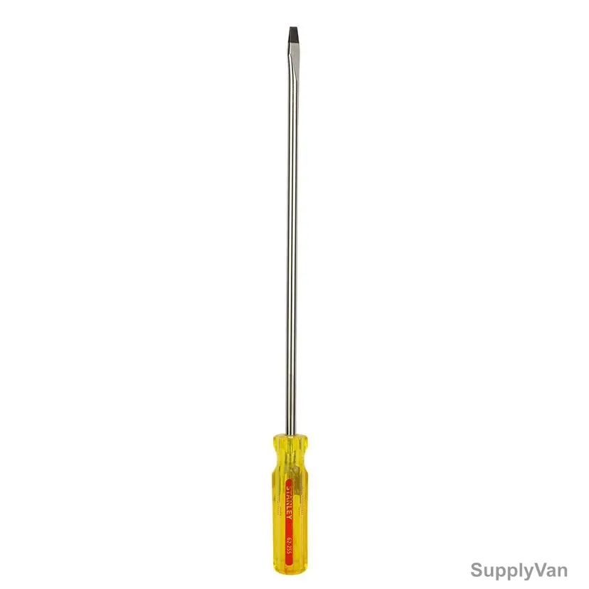 Stanley Fix Bar Slotted Screwdriver, 62-255-8, 8MM Tip Size x 300MM Blade Length